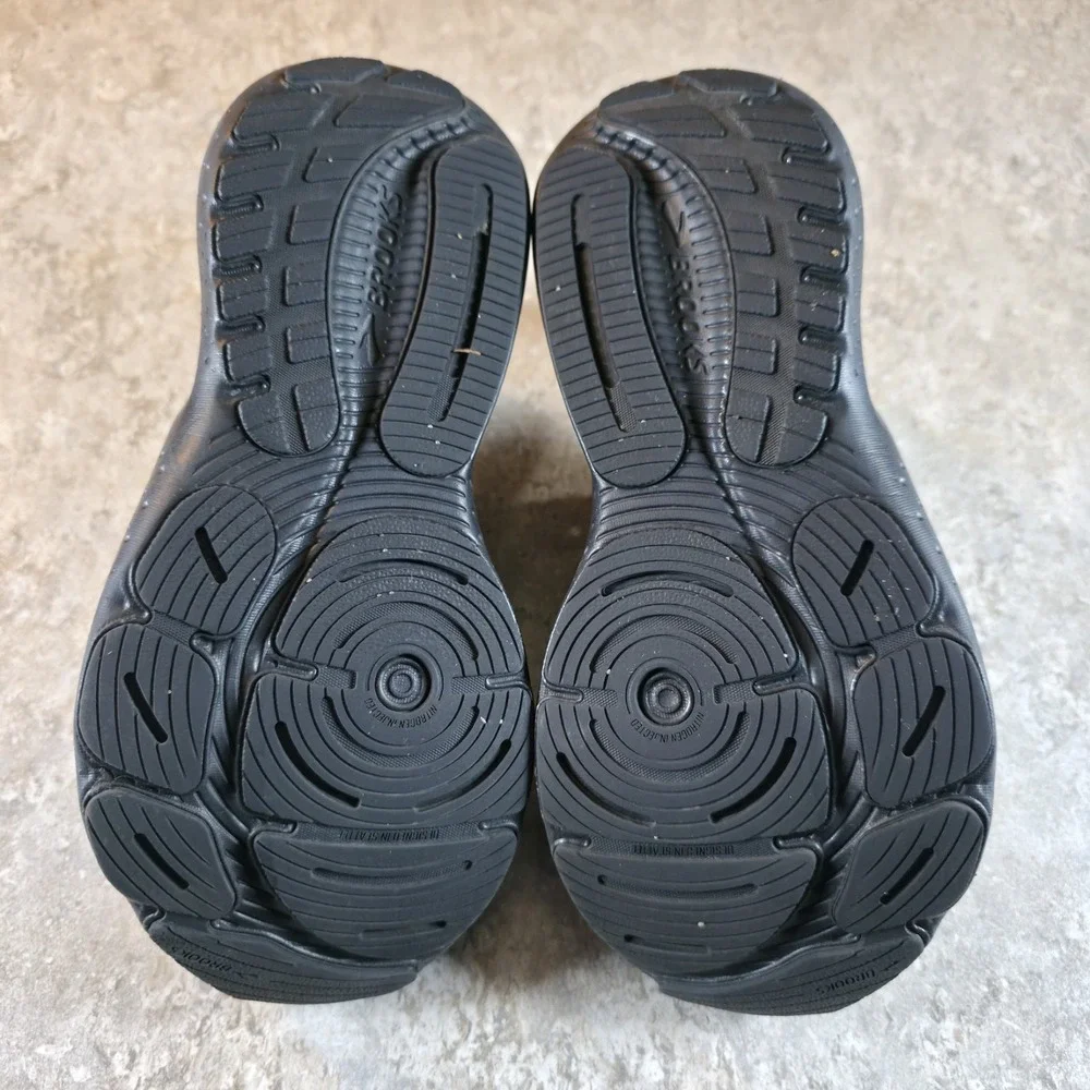 Brooks Glycerin 21 Mens 8 D Shoes Triple Black Running 1104191D020 *Read Desc.
